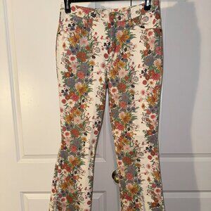 Wrangler Westward 626 Floral Print High Waist Bootcut Jeans 31x34